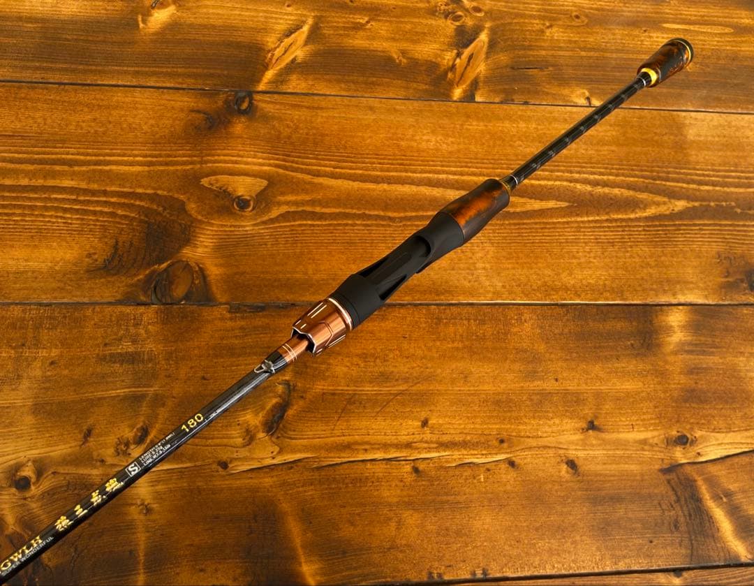 2ピースベイトロッド　6ft ウッドグリップ　トラウト　エリアトラウト　バス釣