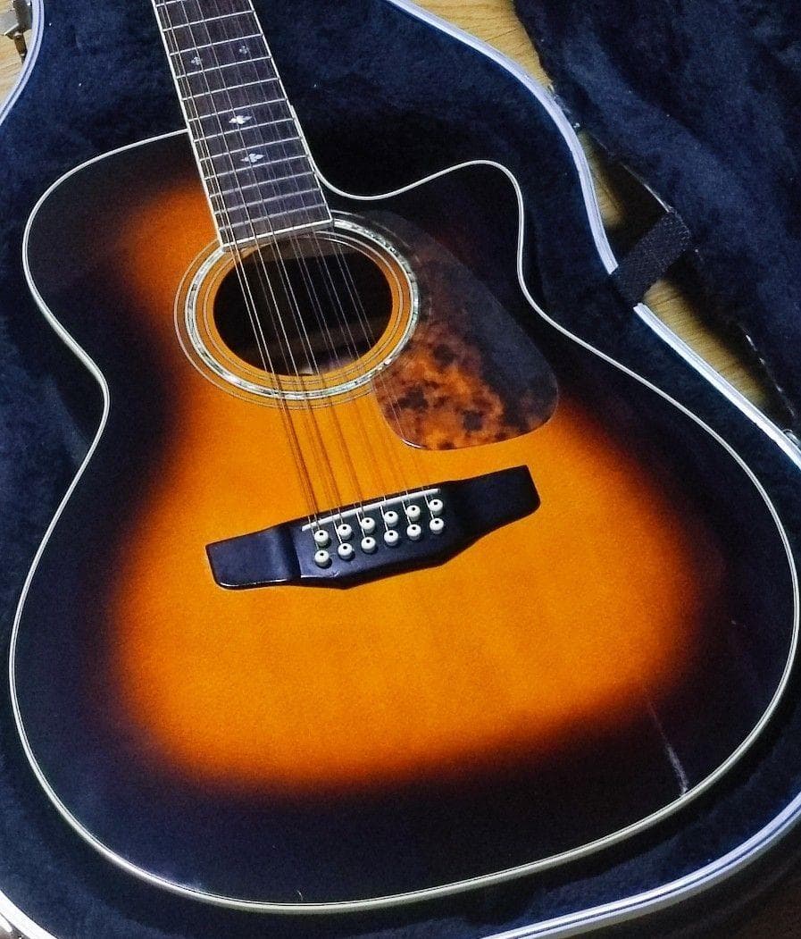 希少美品 Morris ランブラー12弦 WA908-12 ハカランダバック