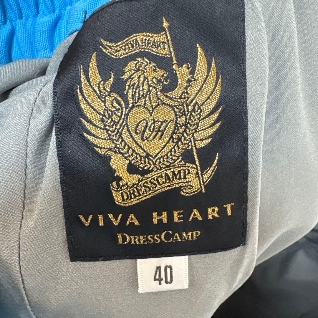 N美品　vivaheart DRESSCAMP ゴルフ　防風　中綿　パンツ