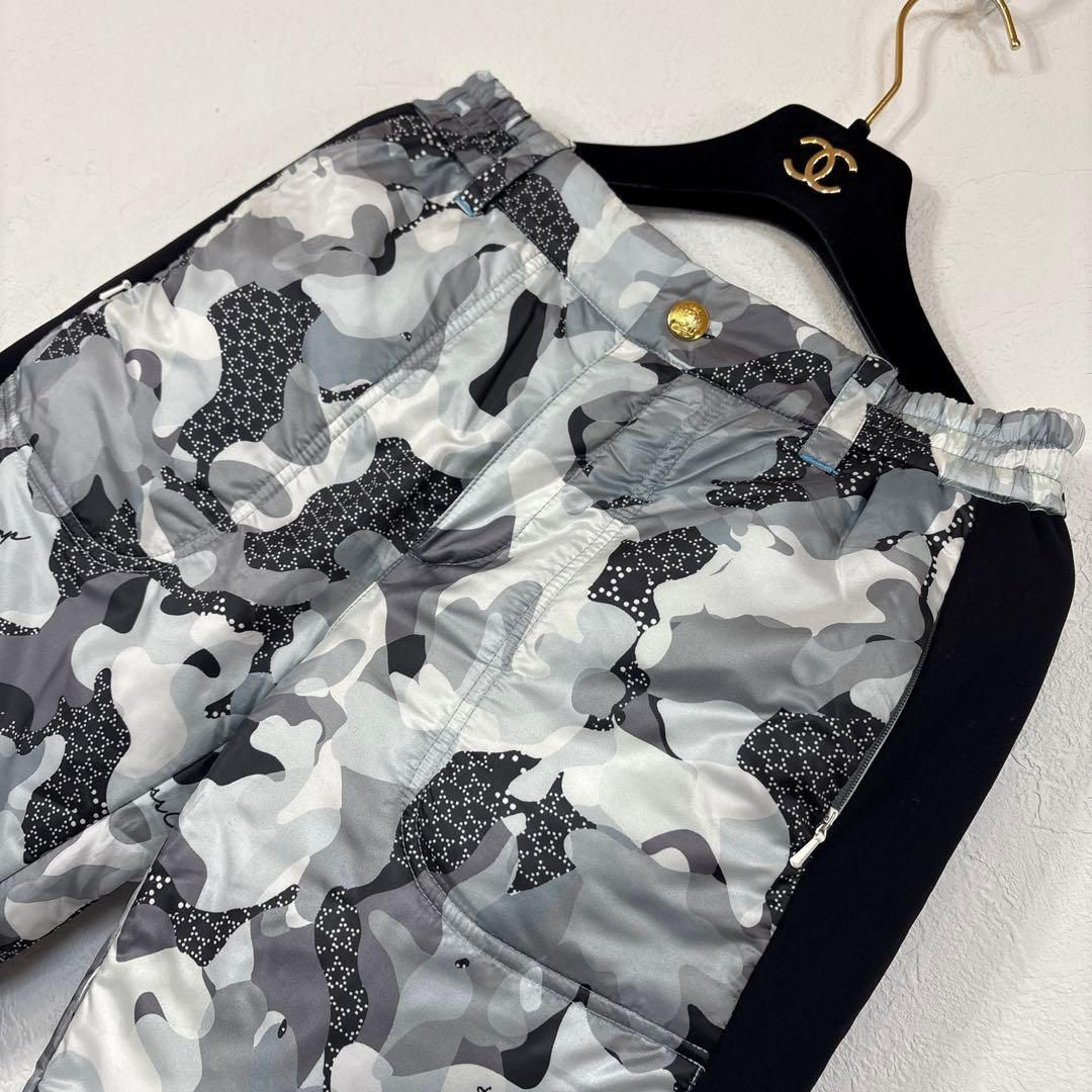 N美品　vivaheart DRESSCAMP ゴルフ　防風　中綿　パンツ