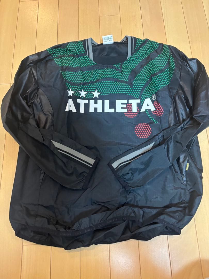 ATHLETA ピステ上下 Mサイズ 緑/黒、送料無料