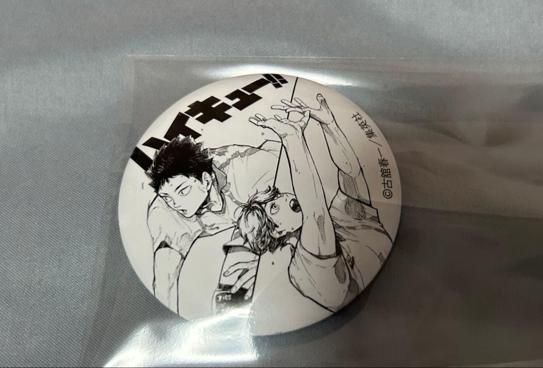 ハイキュー 缶バッジ 及川徹 仙台観光特使 ずんだ茶寮