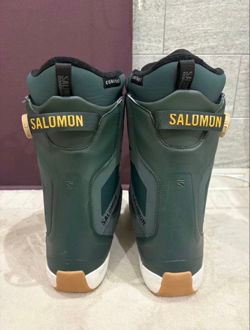 スノボブーツSalomon Launch Boa SJ Green 26.5cm