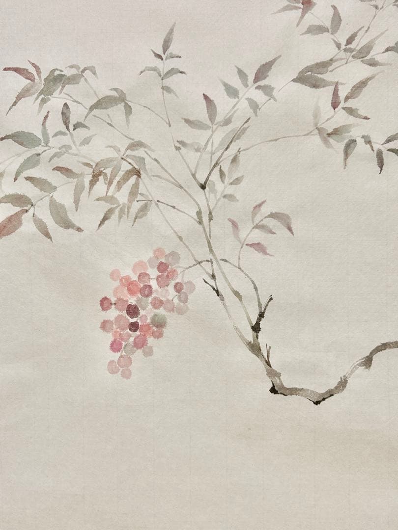 日本画  国画  没骨  水墨画