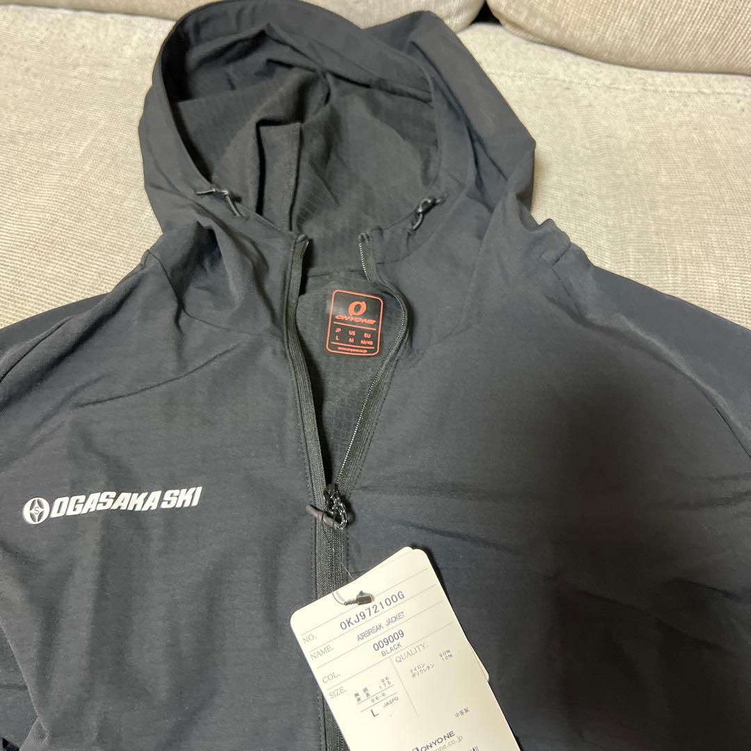 オガサカスキー AIRBREAK JACKET L ブラック パンツ セット