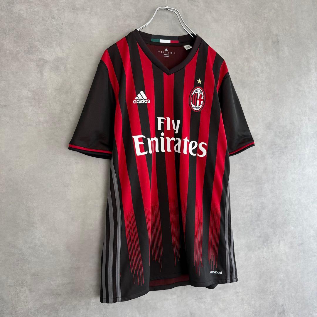adidas アディダス セリエA ACミラン Milan ユニフォーム M