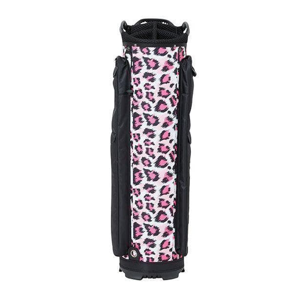 新品 LOUDMOUTH ラウドマウス キャディバッグ ピンクレオパード