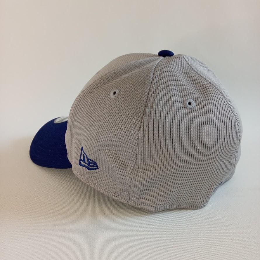 【新品】ニューエラ MLB LA ドジャース グレーxブルー キャップ（M/L）