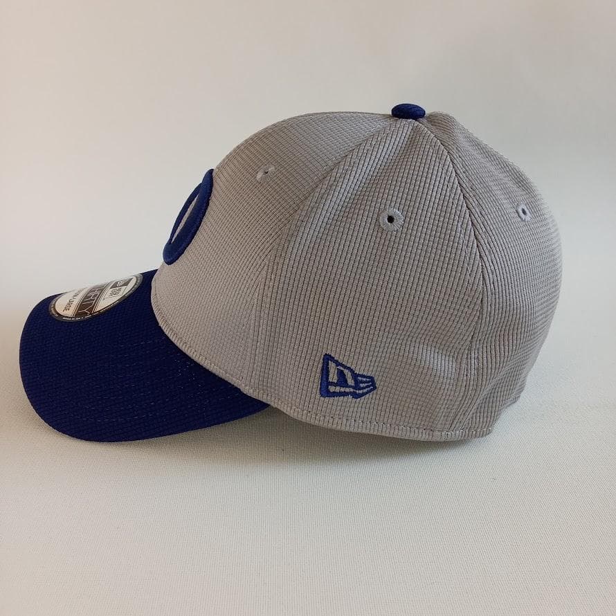 【新品】ニューエラ MLB LA ドジャース グレーxブルー キャップ（M/L）
