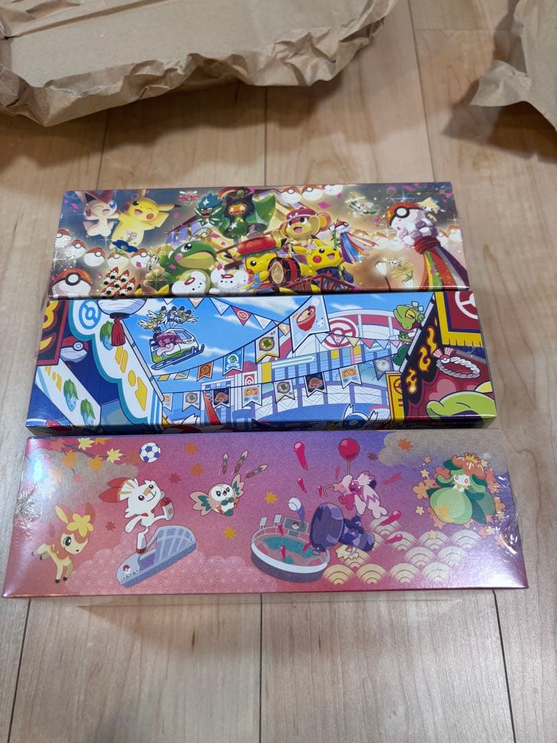 【未開封】ポケモンセンタースペシャルBOX (ヒロシマ・フクオカ・トウホク)