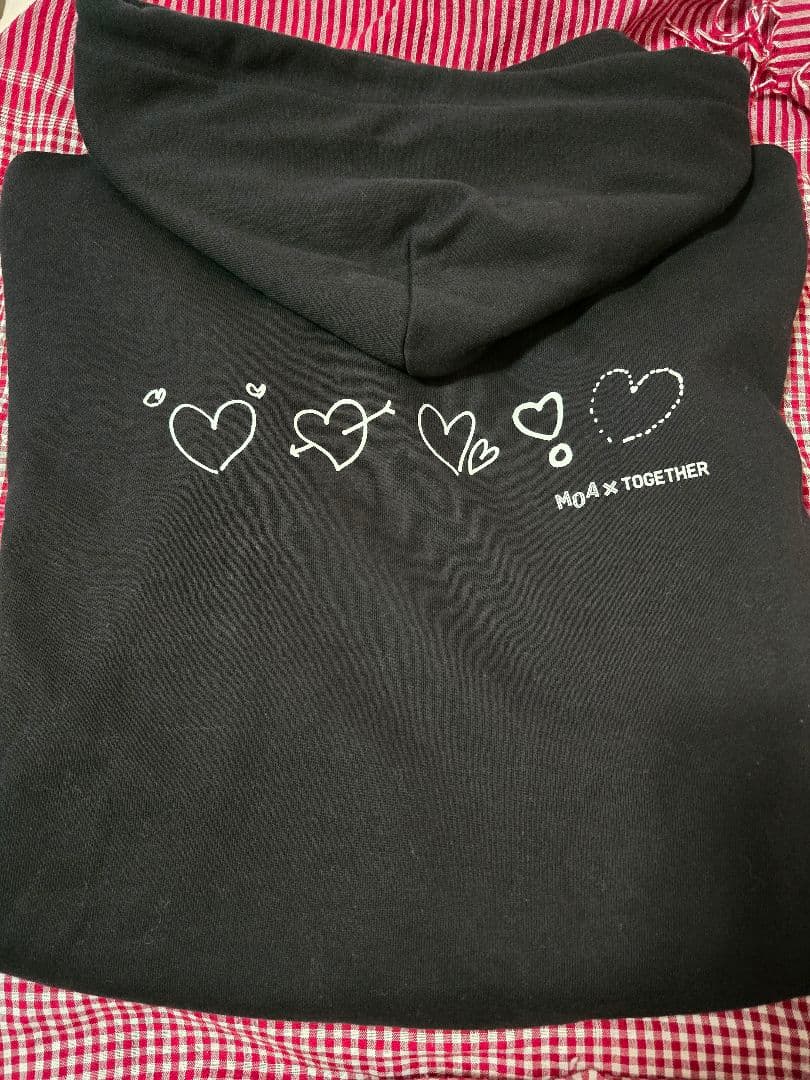 TXT MOA X TOGETHER フーディ パーカー 未使用 M
