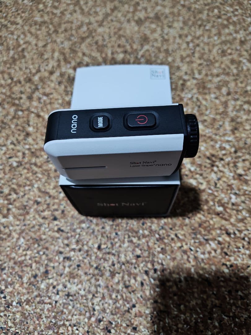 ショットナビ　Laser Sniper nano　ホワイト