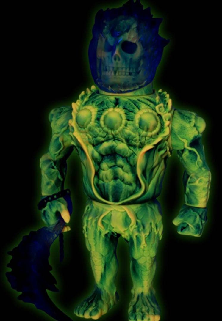 ファイヤーボールヘッド 喧嘩坊主 魔界玩　izumonster リアルヘッド