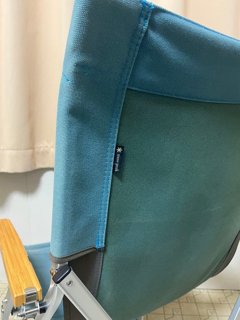  peak スノーピーク ローチェア30 ターコイズ 廃盤色カバー付き