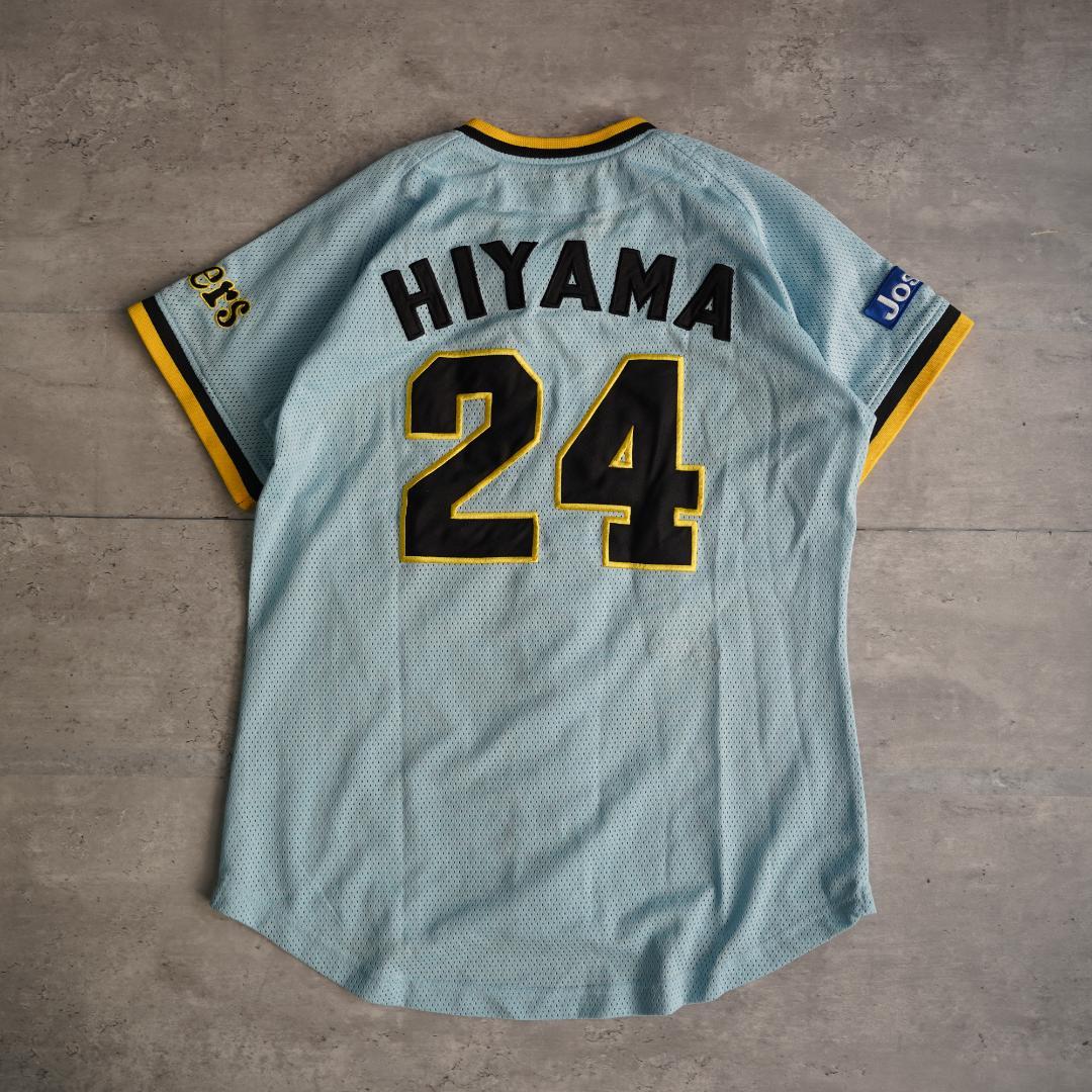 阪神タイガース　桧山進次郎　輝流ライン　ビジターユニフォーム　Mサイズ