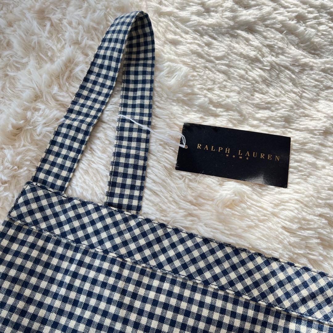 【新品タグ付】RALPH LAUREN ギンガムチェック　エプロン