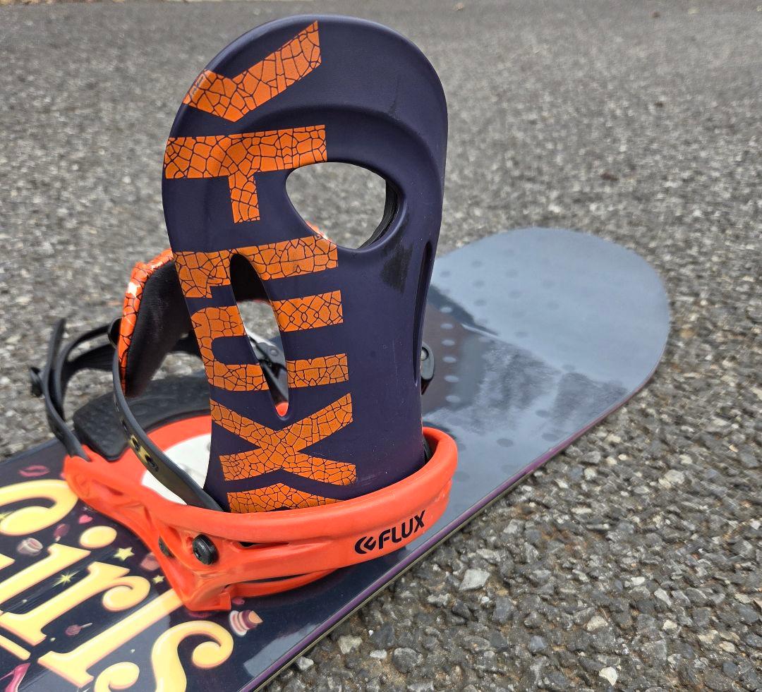 【ワックス永久無料】 SALOMON 147cm スノーボードセット FLUX​