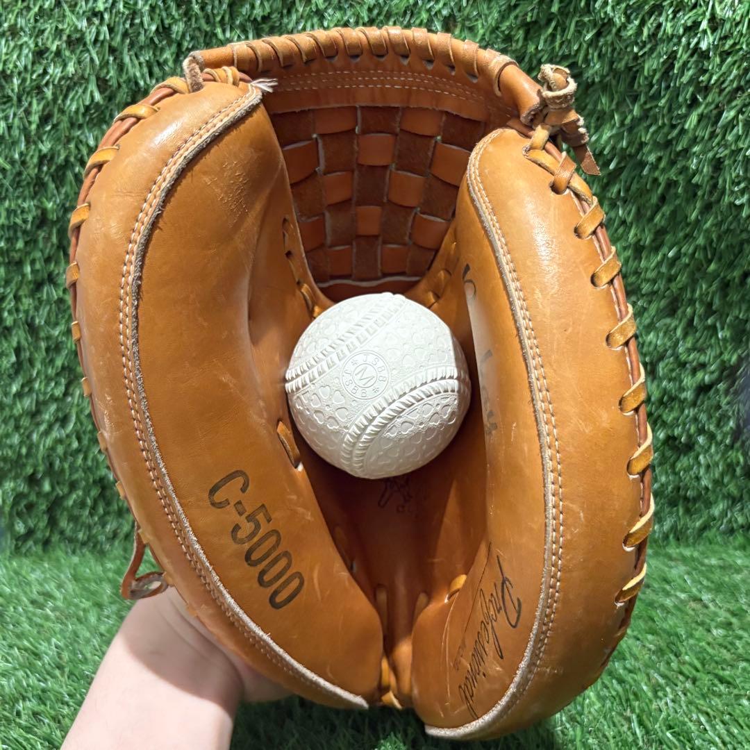 新品未使用　野球ミット　キャッチャーミット　一般軟式大人用　ノーブランド