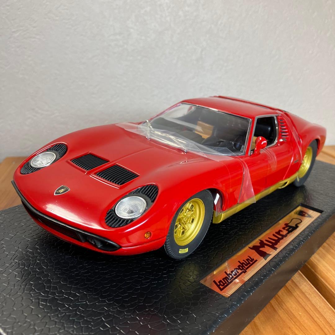 Ansonアンソン1/18 ランボルギーニ ミウラ Red