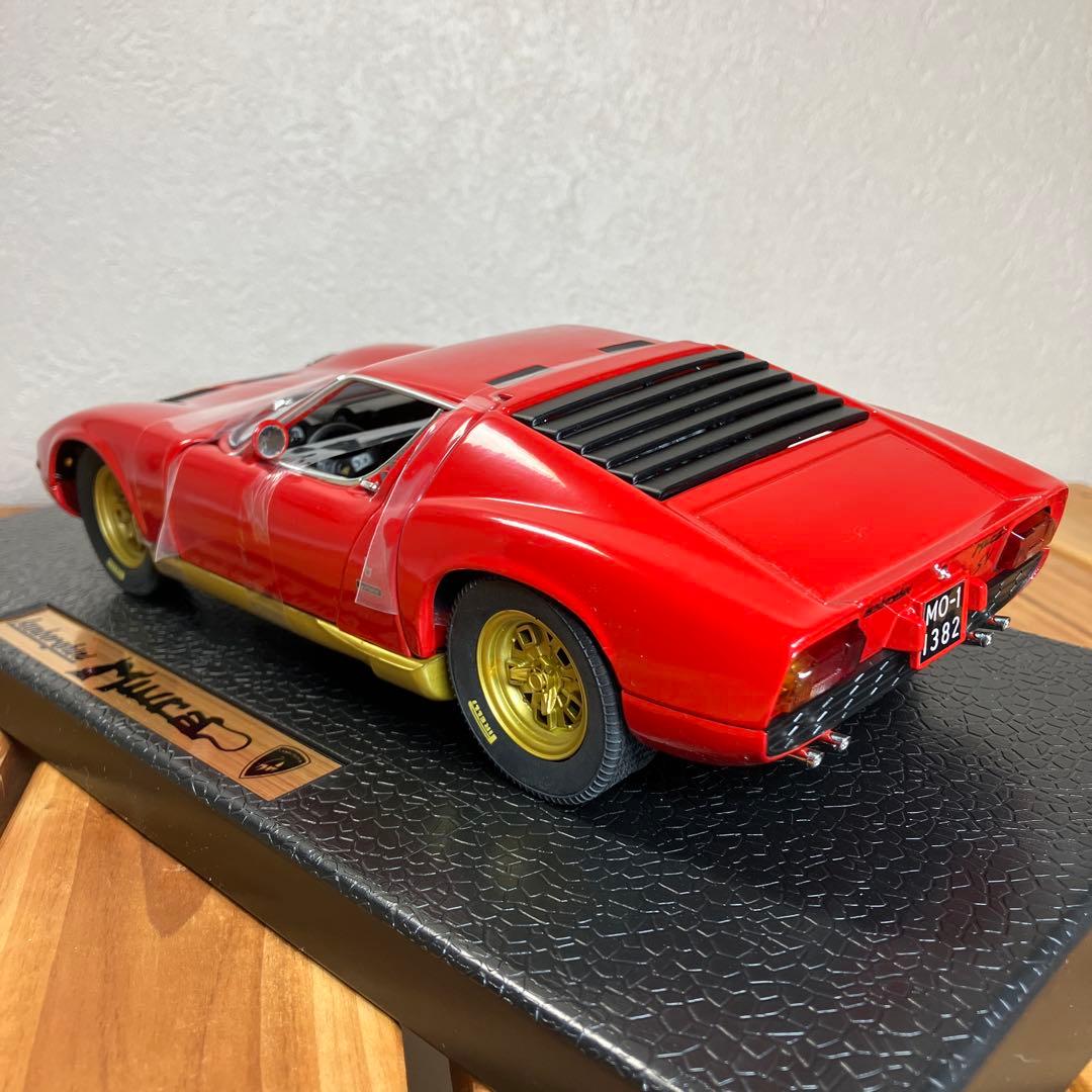 Ansonアンソン1/18 ランボルギーニ ミウラ Red