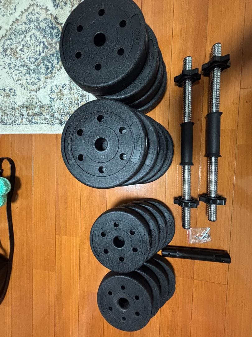 ダンベル15kg×2