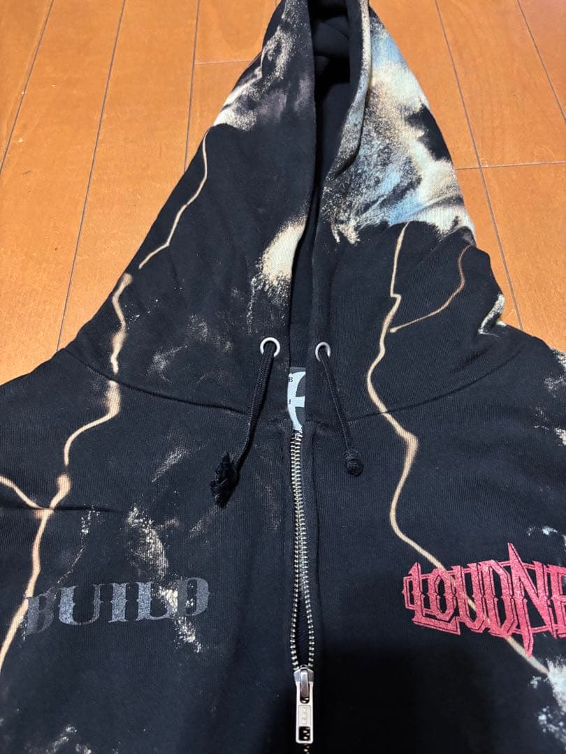 LOUDNESS × BUILD CLOTHING パーカー