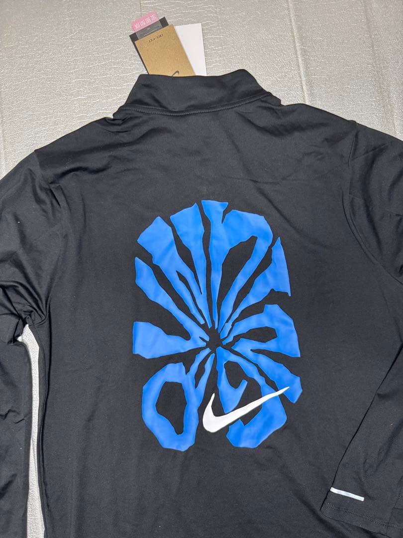 Nike 長袖シャツ ブラック/ブルー