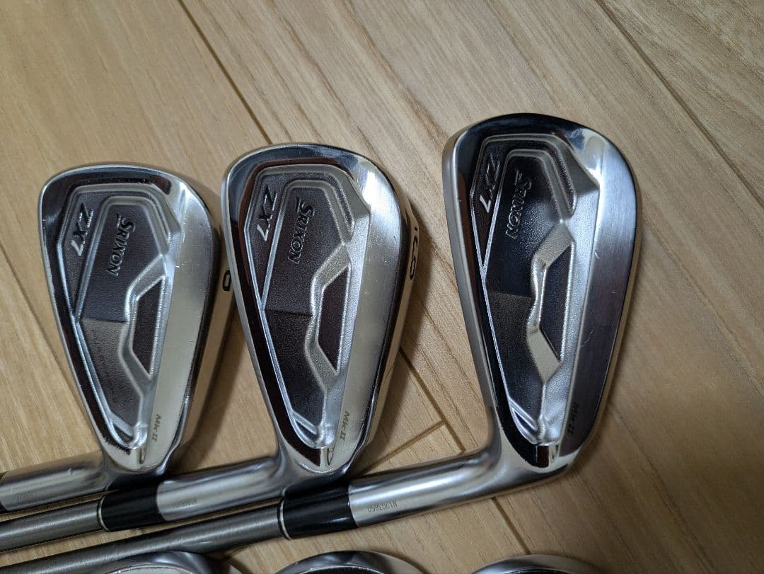 SRIXON ZX7 MK2アイアンセット 6本組 スチールファイバー