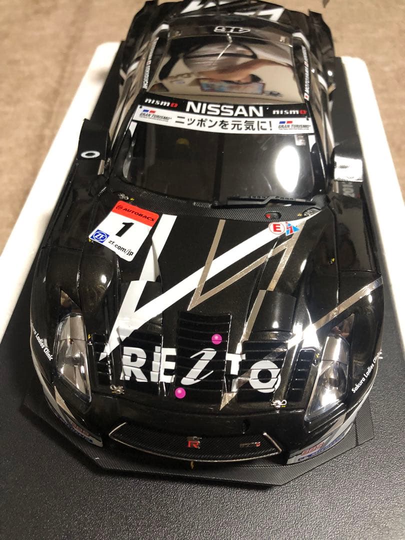 ミニカー REITO MOLA GT-R SUPER GT500 2013 1/18