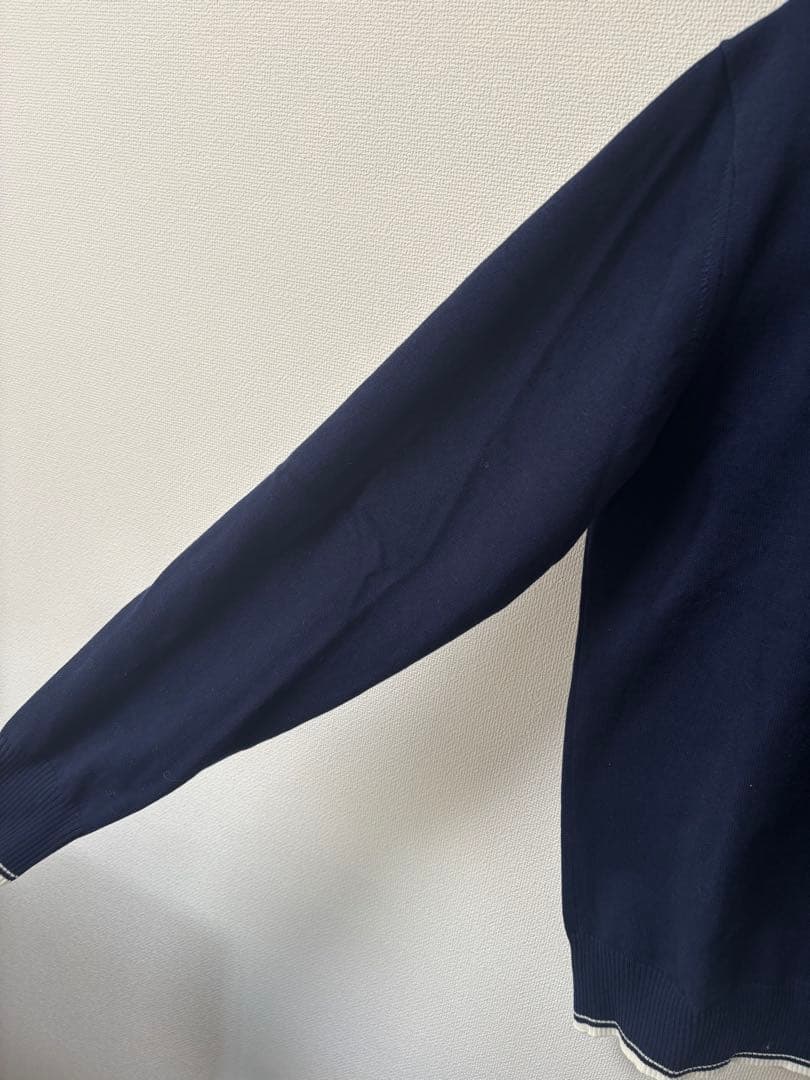 <新品未使用>muta コットンクルーネック　NAVY