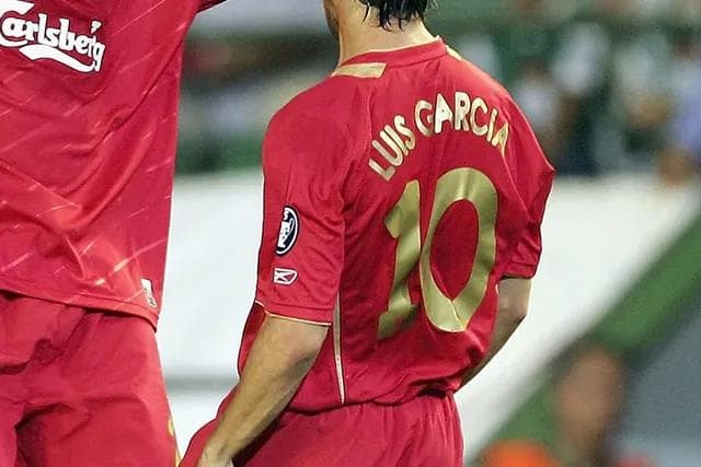 正規品 リバプール 05/06 LUIS GARCIA ユニフォーム CL仕様