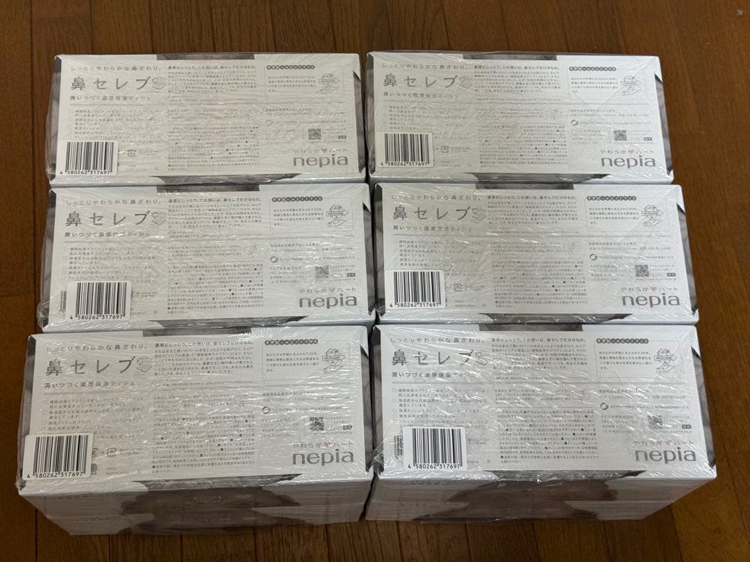 【6セット(12箱)】ネピア鼻セレブMr.Children半世紀へのエントランス