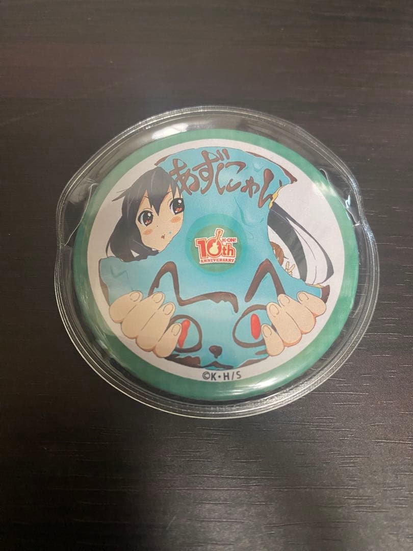 けいおん! 桜高購買部 渋谷マルイ出張所 10周年　缶バッジ　中野梓
