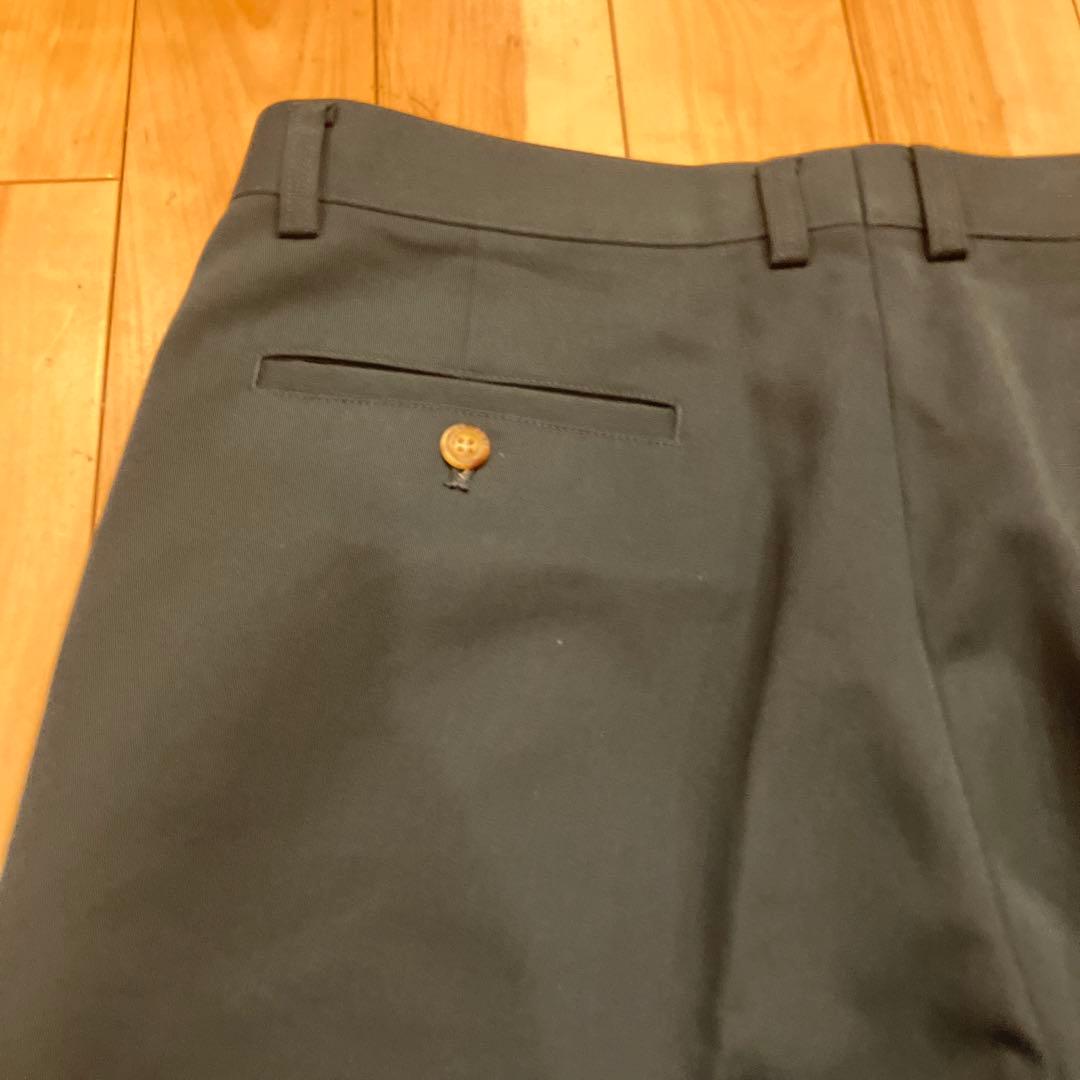 DESCENTE GOLF メンズパンツ グリーン　濃いめ