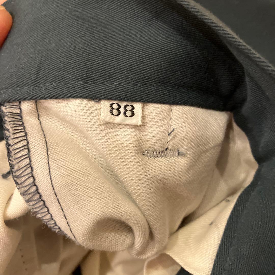 DESCENTE GOLF メンズパンツ グリーン　濃いめ