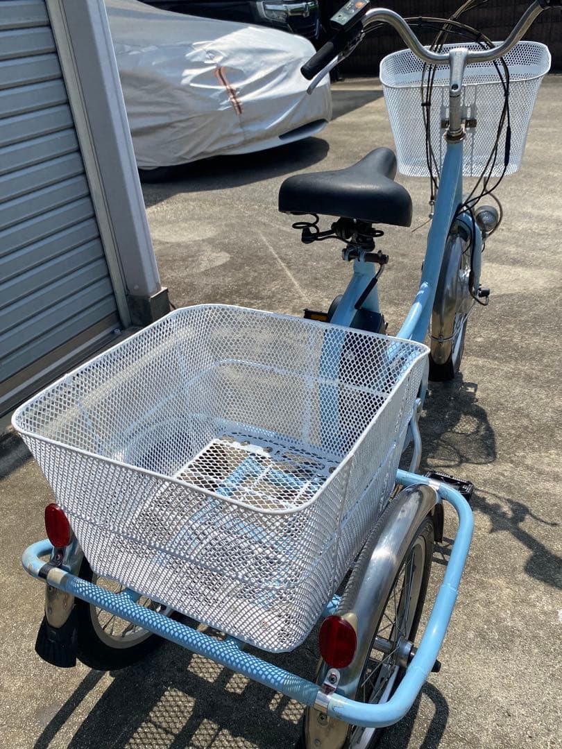 電動アシスト三輪車 【無料発送10km圏内】自社発送地域限定