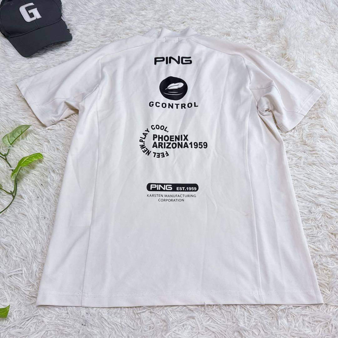 【ピン】美品 セットアップ モックネック ハーフパンツ Lサイズ メンズ