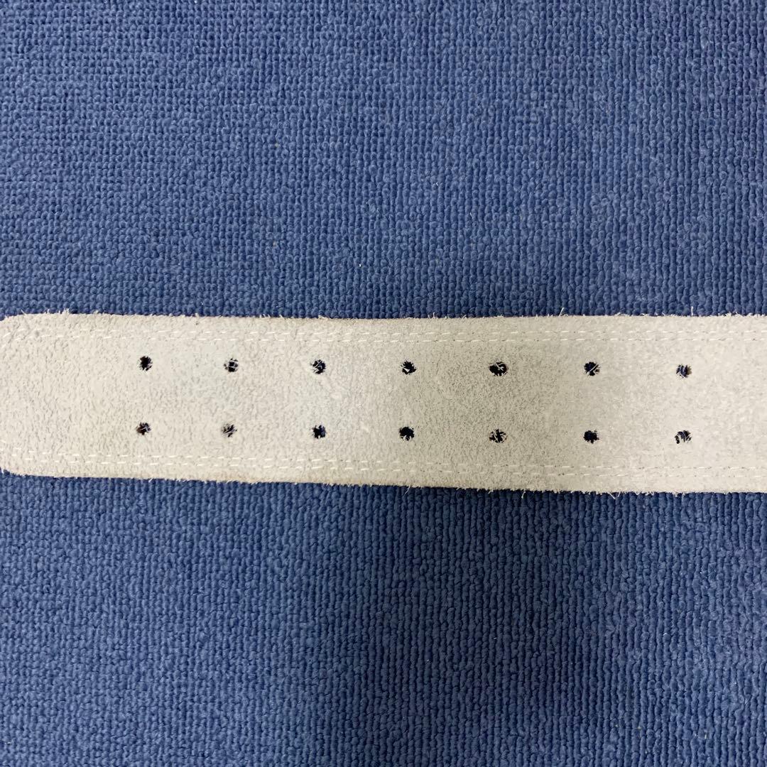 美品　ゴールドジム　EXレザーベルト　Lサイズ