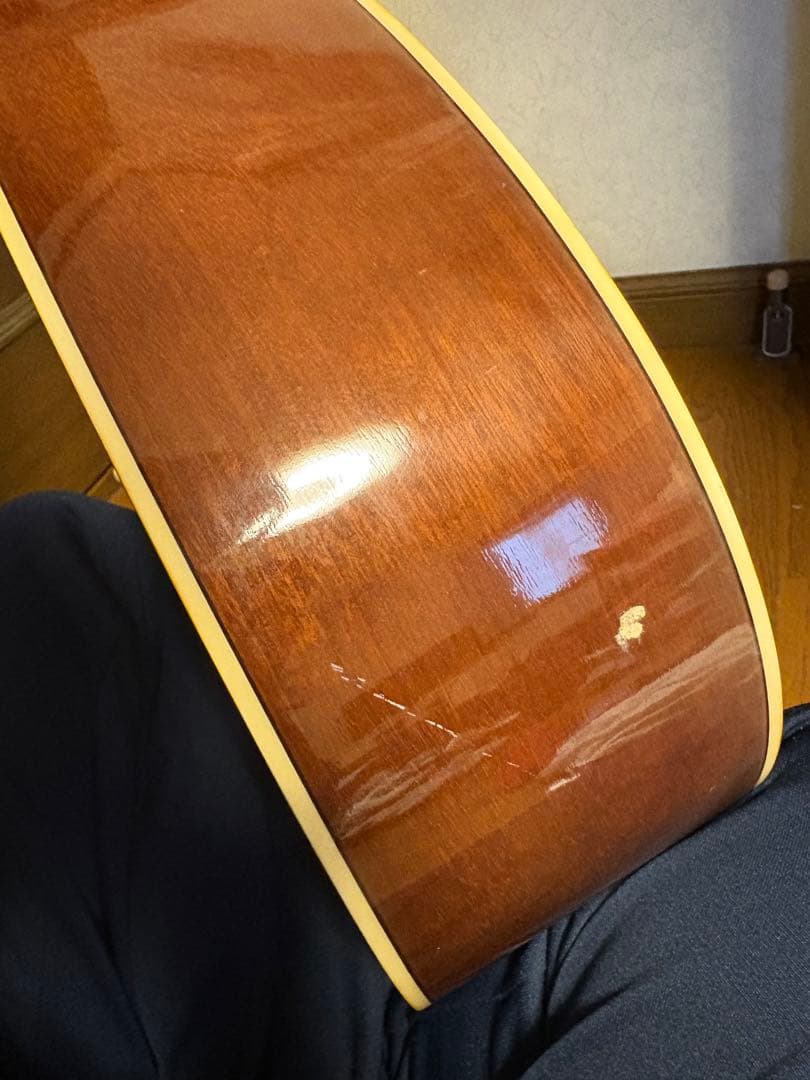 YAMAHA FG-425TBS アコースティックギター ソフトケース付き