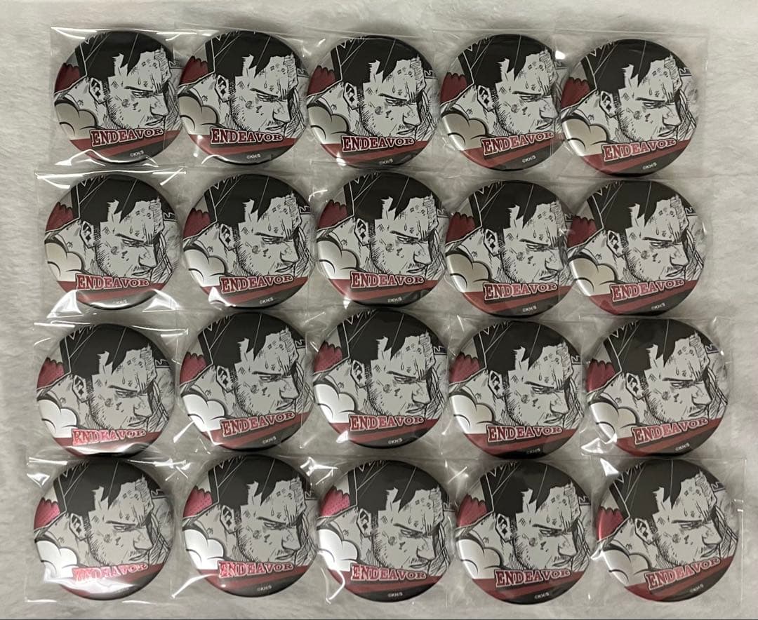 ヒロアカ デコレクション缶バッジ エンデヴァー
