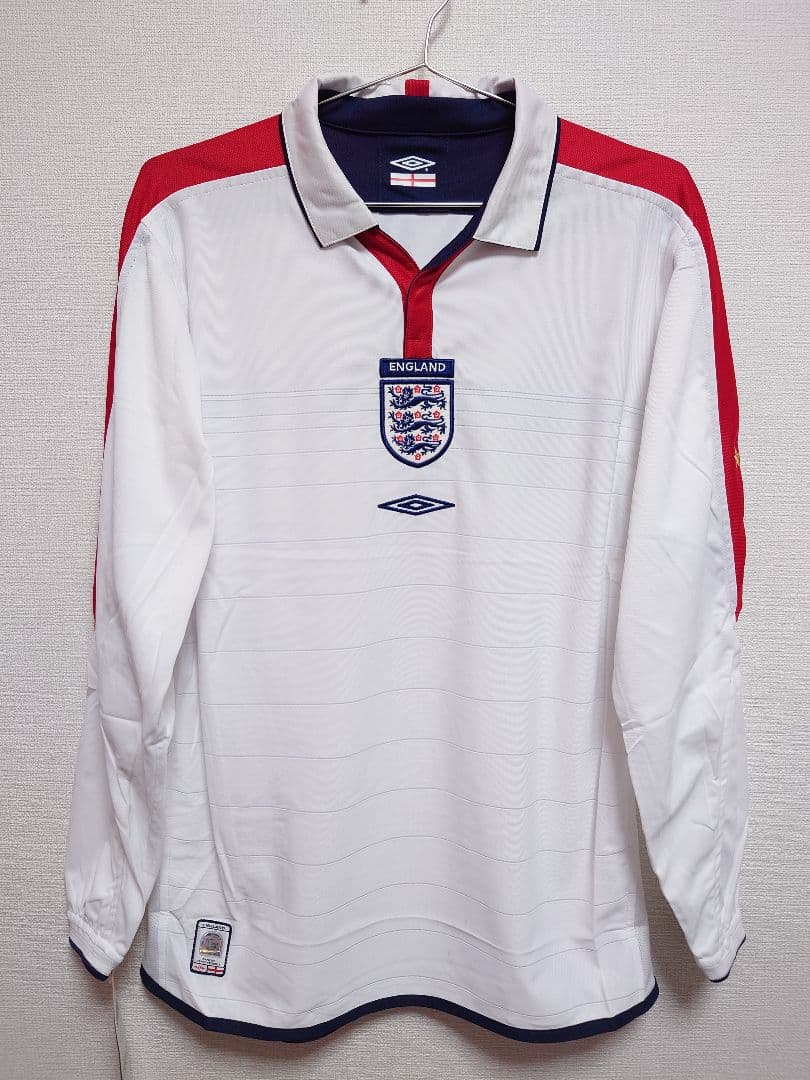新品　UMBRO　イングランド代表　長袖　柴田ひかりさん着用　日本Мサイズ