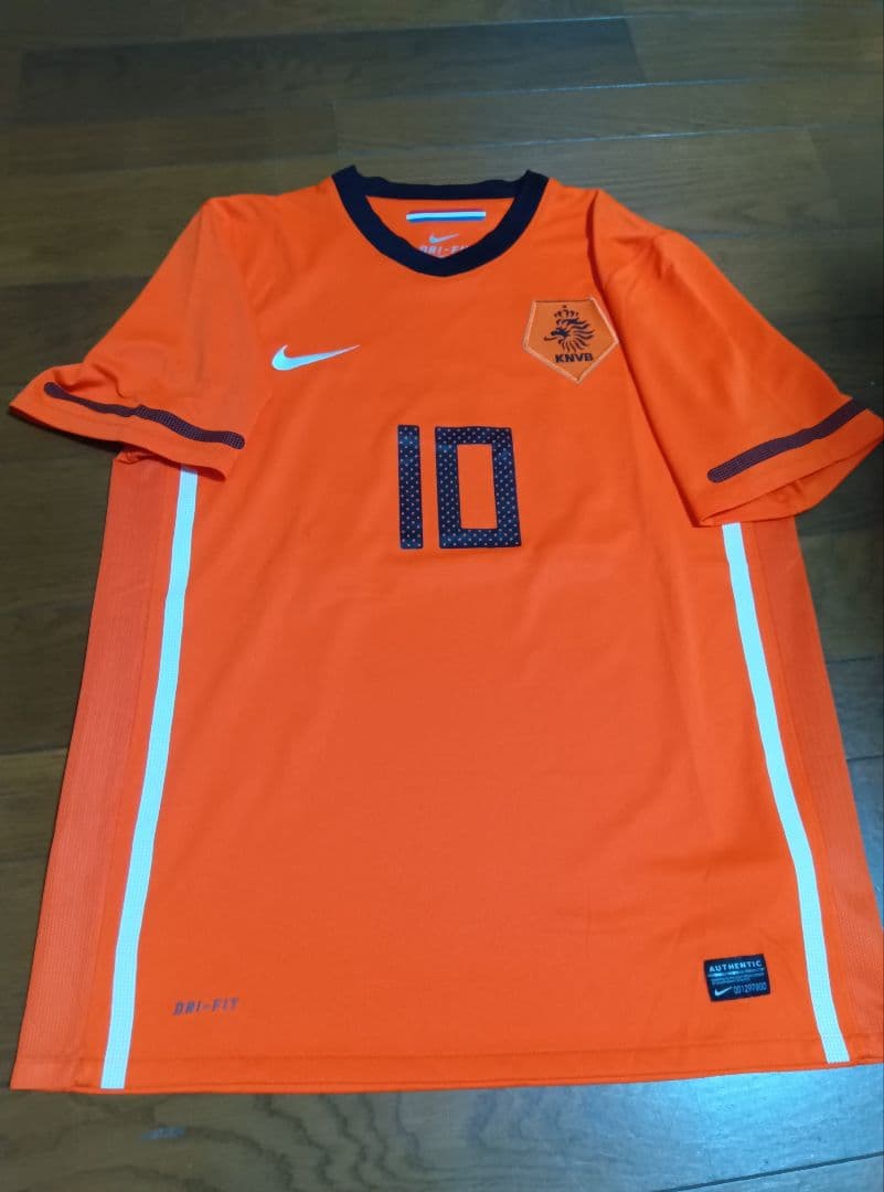 2010年　オランダ代表　ホーム　スナイデル　10番　正規品　美品　当時物
