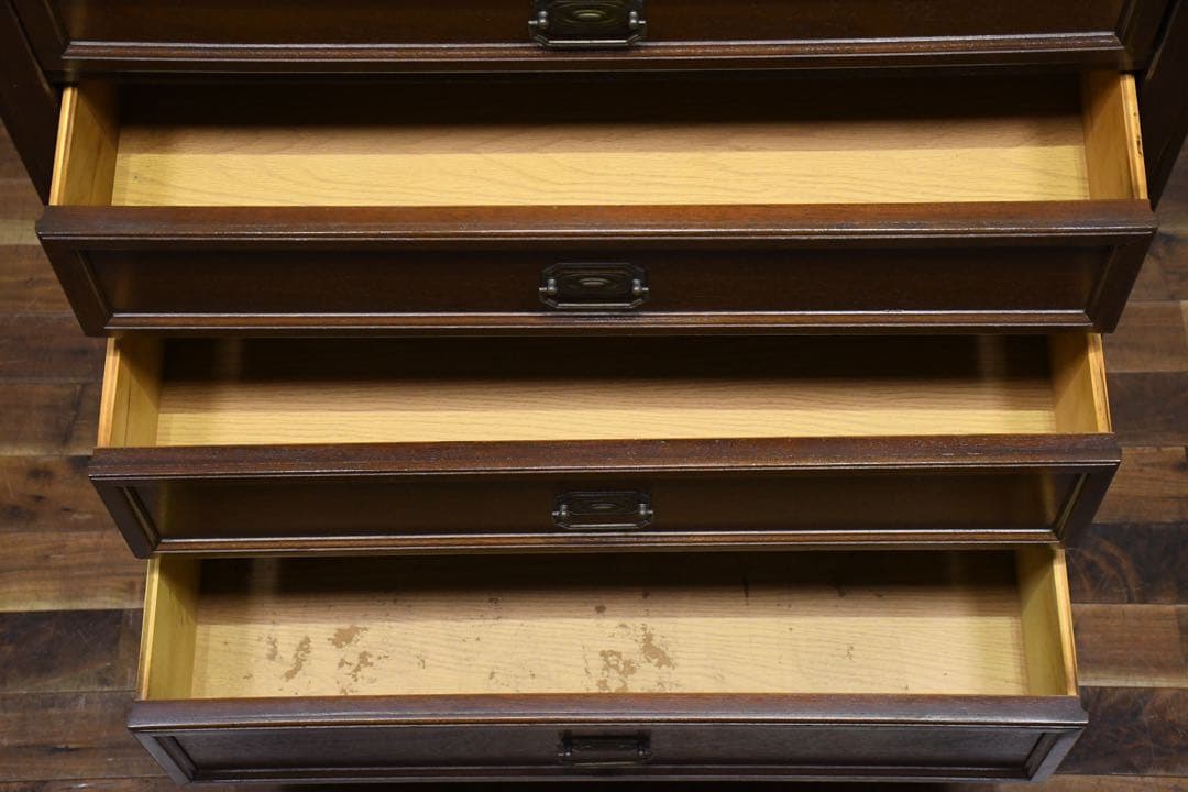 FBC21 アメリカ製 Vintage 5ドロワーチェスト 整理タンス 引き出し