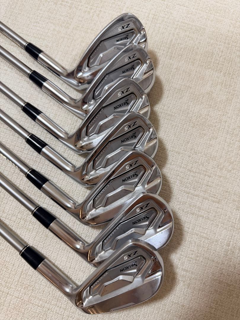 SRIXON ZX5 MK2アイアン7本セット（5〜A)