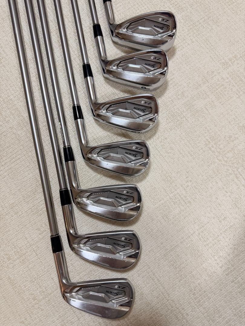 SRIXON ZX5 MK2アイアン7本セット（5〜A)