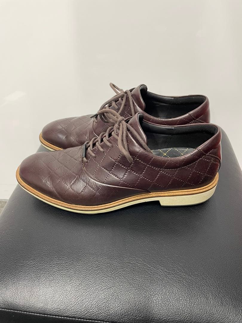 ⭐︎【美品】ECCO ゴルフシューズ ダークブラウン 41 26cm⭐︎