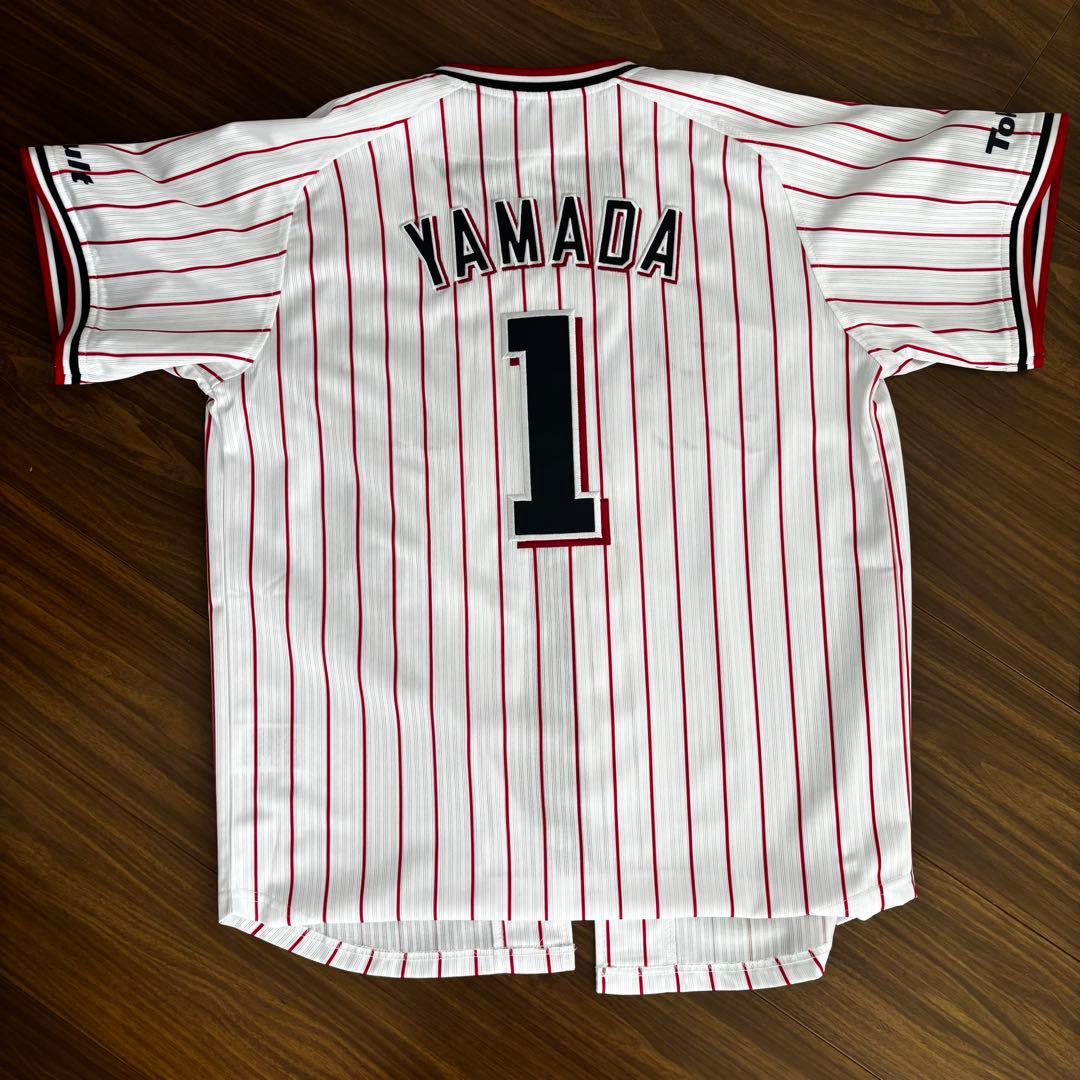 新品未使用 ヤクルトスワローズ 山田哲人 ユニフォーム S