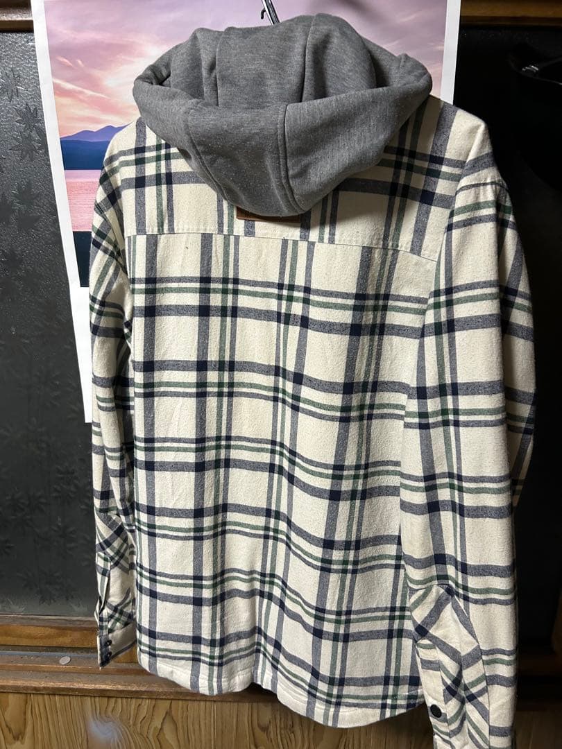saga outer wear ネルシャツ風スキー&スノボウェア　Lサイズ