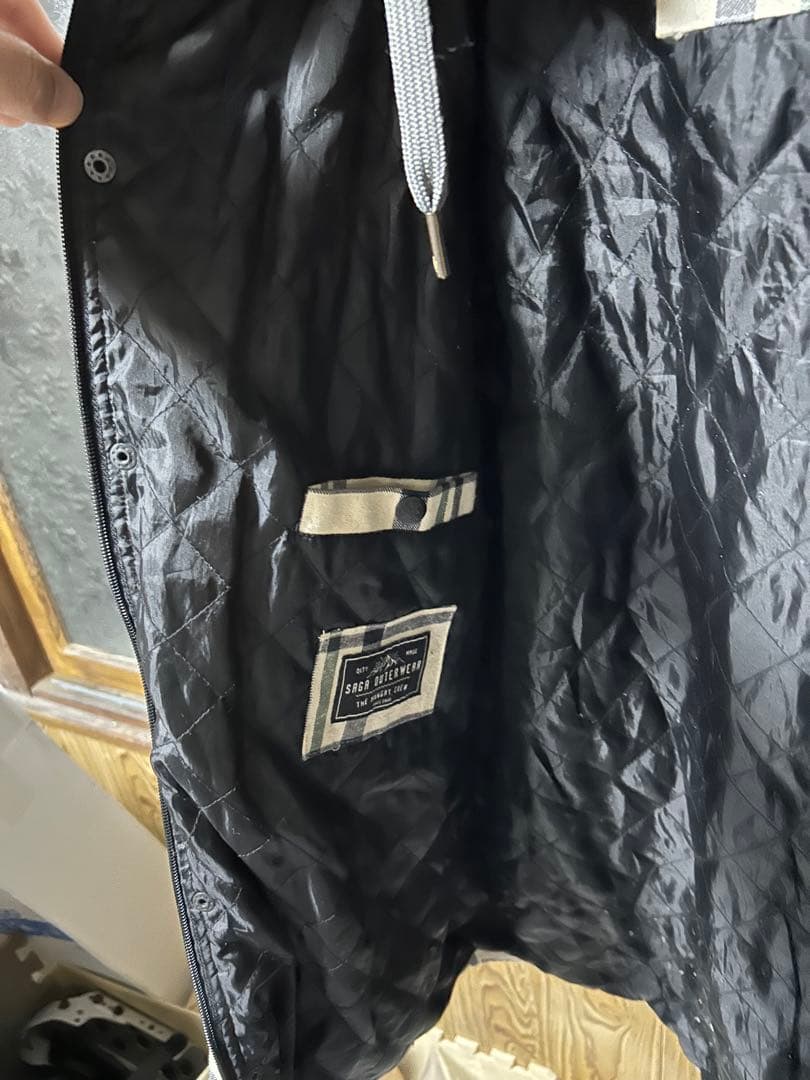 saga outer wear ネルシャツ風スキー&スノボウェア　Lサイズ
