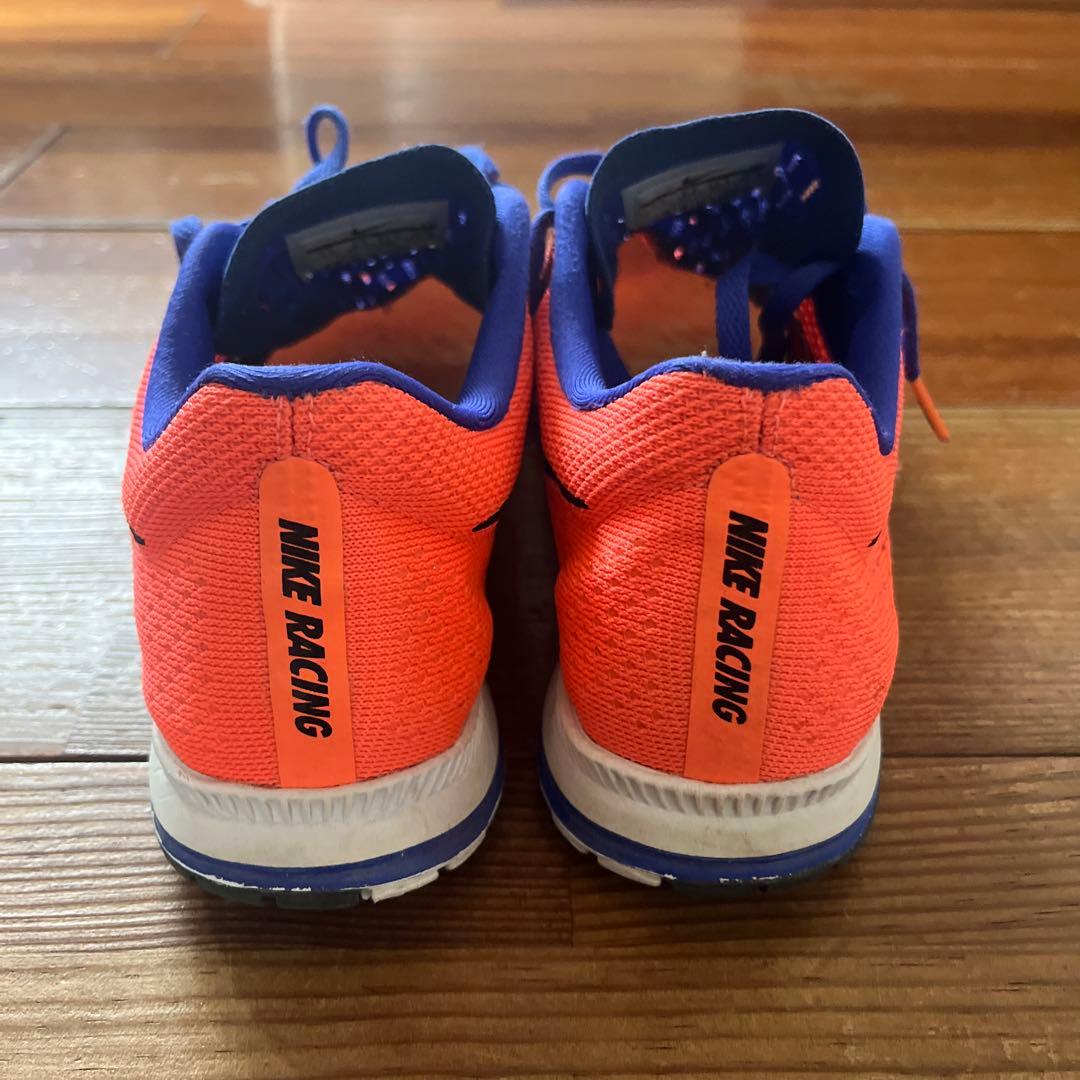 NIKE ランニングシューズ オレンジ/ブルー
